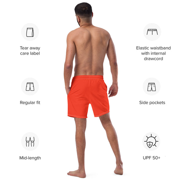 HOT UNCLE RED Men's swim trunks