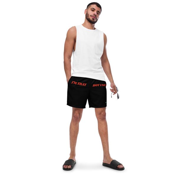 HOT UNCLE BLACK Men's swim trunks