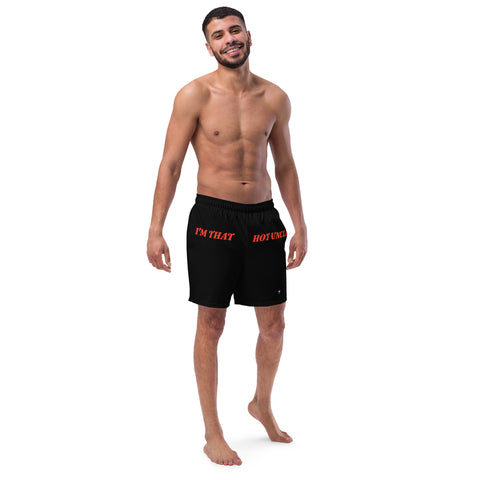 HOT UNCLE BLACK Men's swim trunks