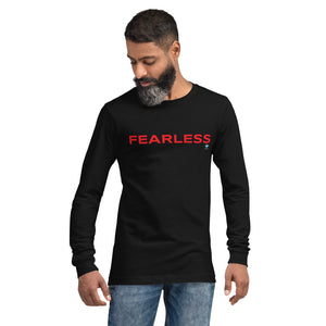 FEARLESS Long Sleeve Tee w/ back Scripture