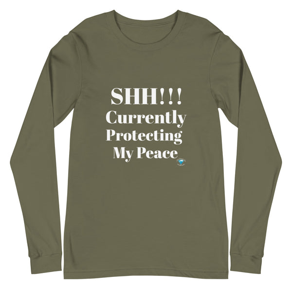 Protecting My Peace Unisex Long Sleeve Tee